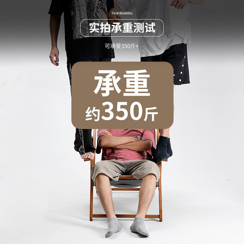 Folding beach chair, deck chair, balcony, lunch break, sunbathing, home comfort, leisure, reclining, sitting, dual-purpose chair, breathable and not sweaty