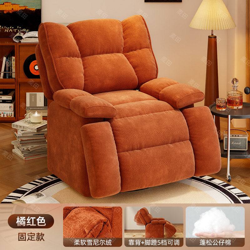 Single e-sports sofa chair, lazy computer chair, home space sofa cabin, multi-functional first-class Internet café reclining chair