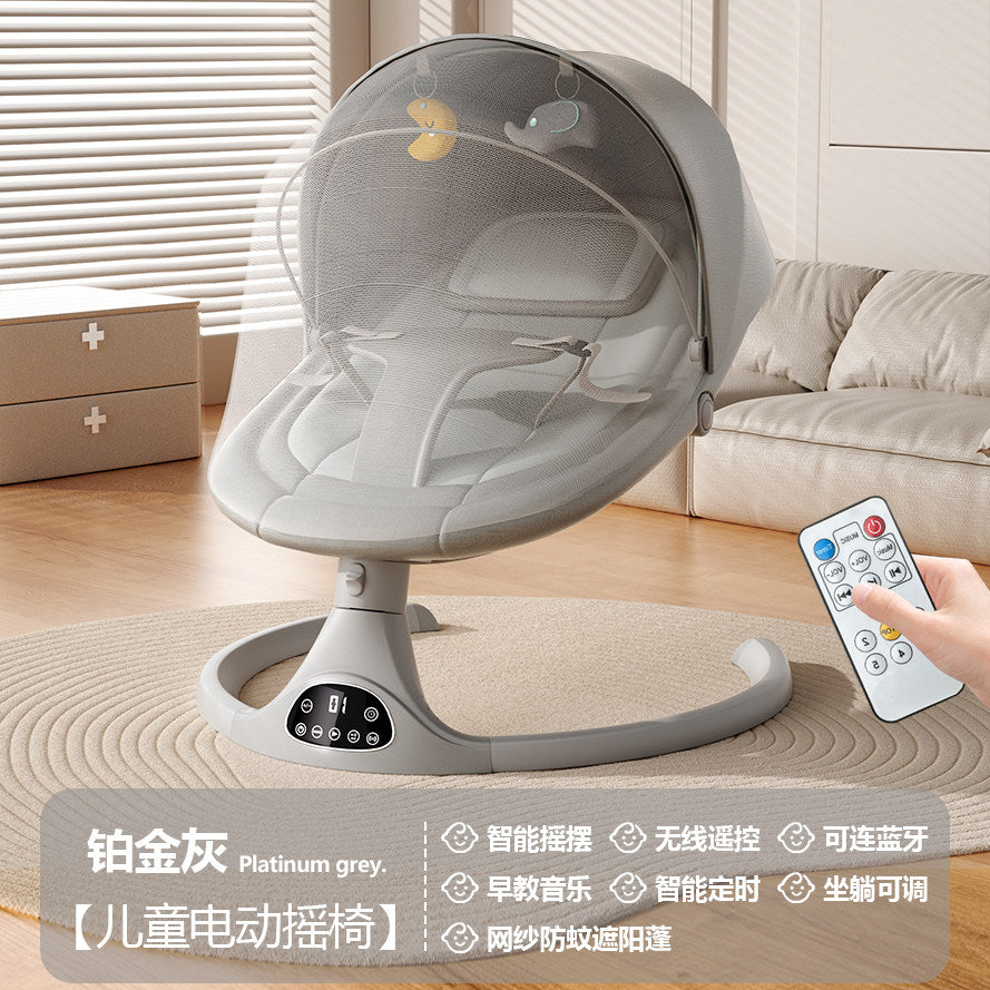 Baby lying sleep artifact, coaxing baby, rocking chair, rocking bed, baby sleeping, electric rocking basket, take the baby to sleep, free your hands
