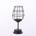 Nordic wrought iron night light creative wine bottle decoration table lamp restaurant bar battery bedside romantic decoration atmosphere lamp
